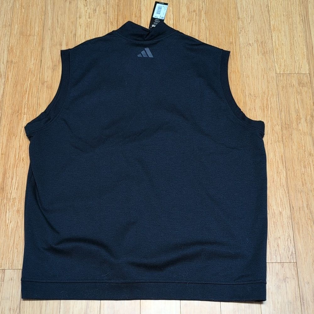 NWT Adidas Navy Blue Sleeveless Vest Size 2XL - Picture 2 of 7